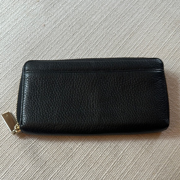 Kate Spade Black Leather Wallet - Picture 3 of 4